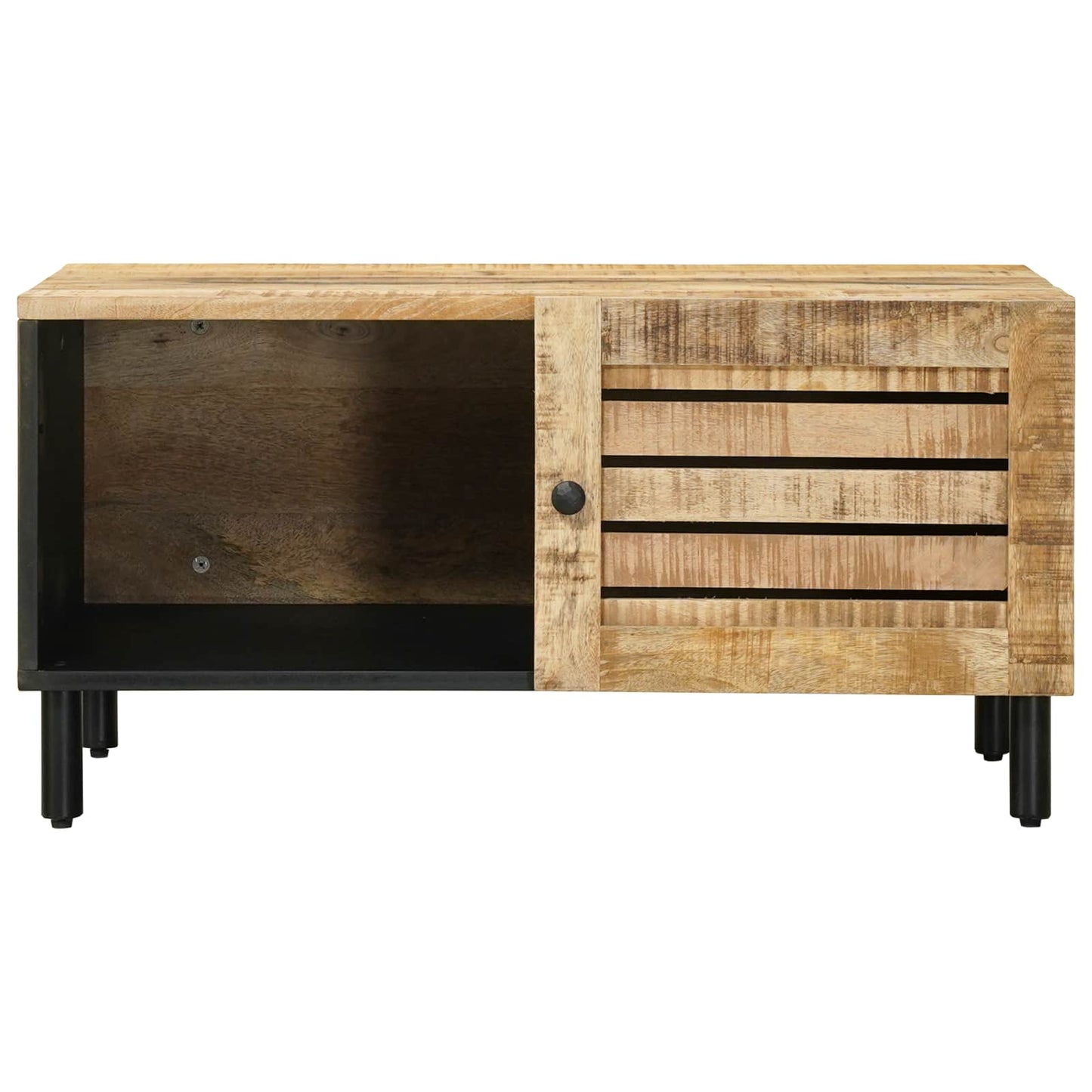 vidaXL Coffee Table Natural 80 x 50 x 40 cm Solid Mango Wood