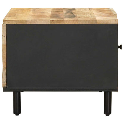 vidaXL Coffee Table Natural 80 x 50 x 40 cm Solid Mango Wood