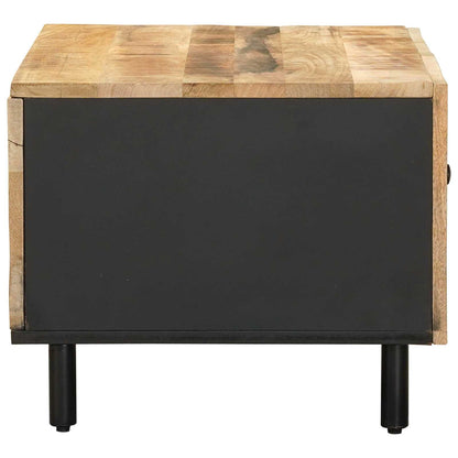 vidaXL Coffee Table Natural 80 x 50 x 40 cm Solid Mango Wood