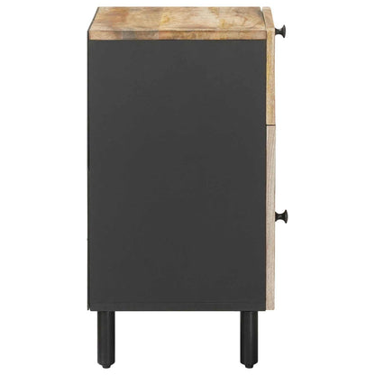 vidaXL Bedside Table Natural 50 x 33 x 60 cm Solid Mango Wood