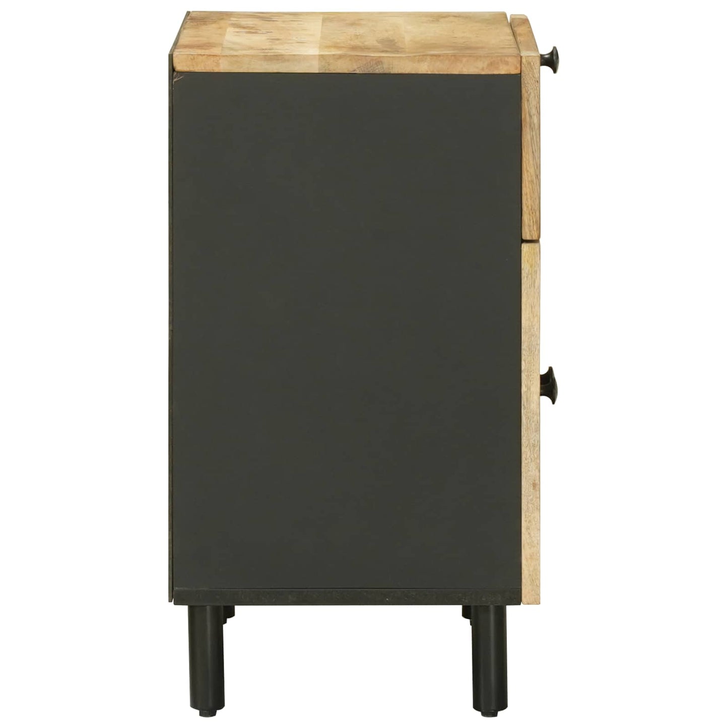 vidaXL Bedside Table Natural 50 x 33 x 60 cm Solid Mango Wood