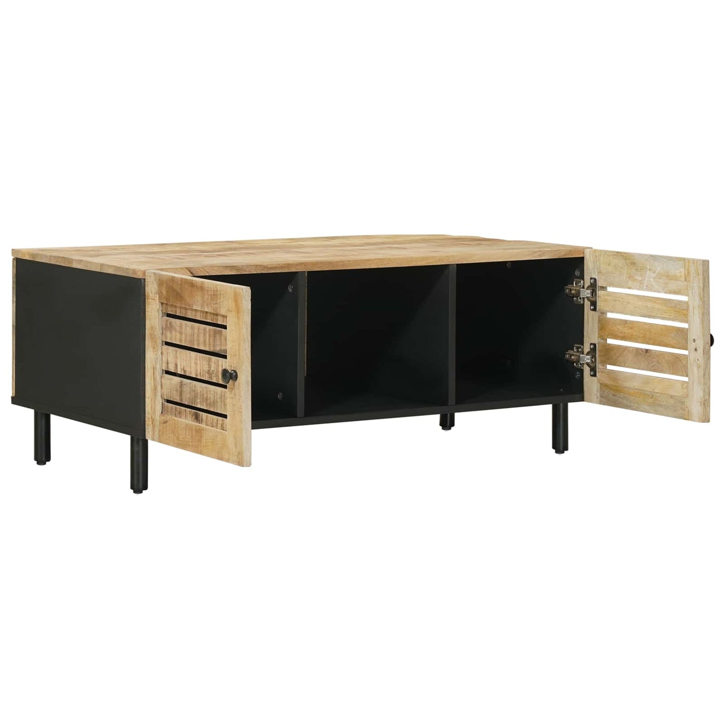 vidaXL Coffee Table Natural 100 x 54 x 40 cm Solid Mango Wood