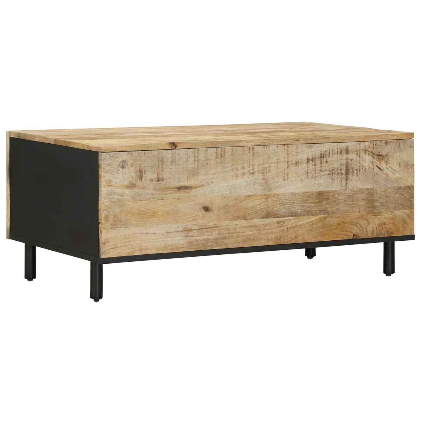 vidaXL Coffee Table Natural 100 x 54 x 40 cm Solid Mango Wood