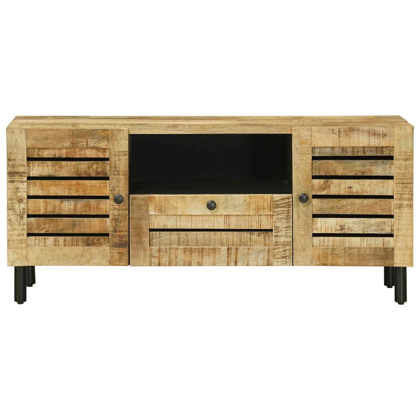 vidaXL Storage Cabinets Natural 105 x 33 x 46 cm Solid Mango Wood