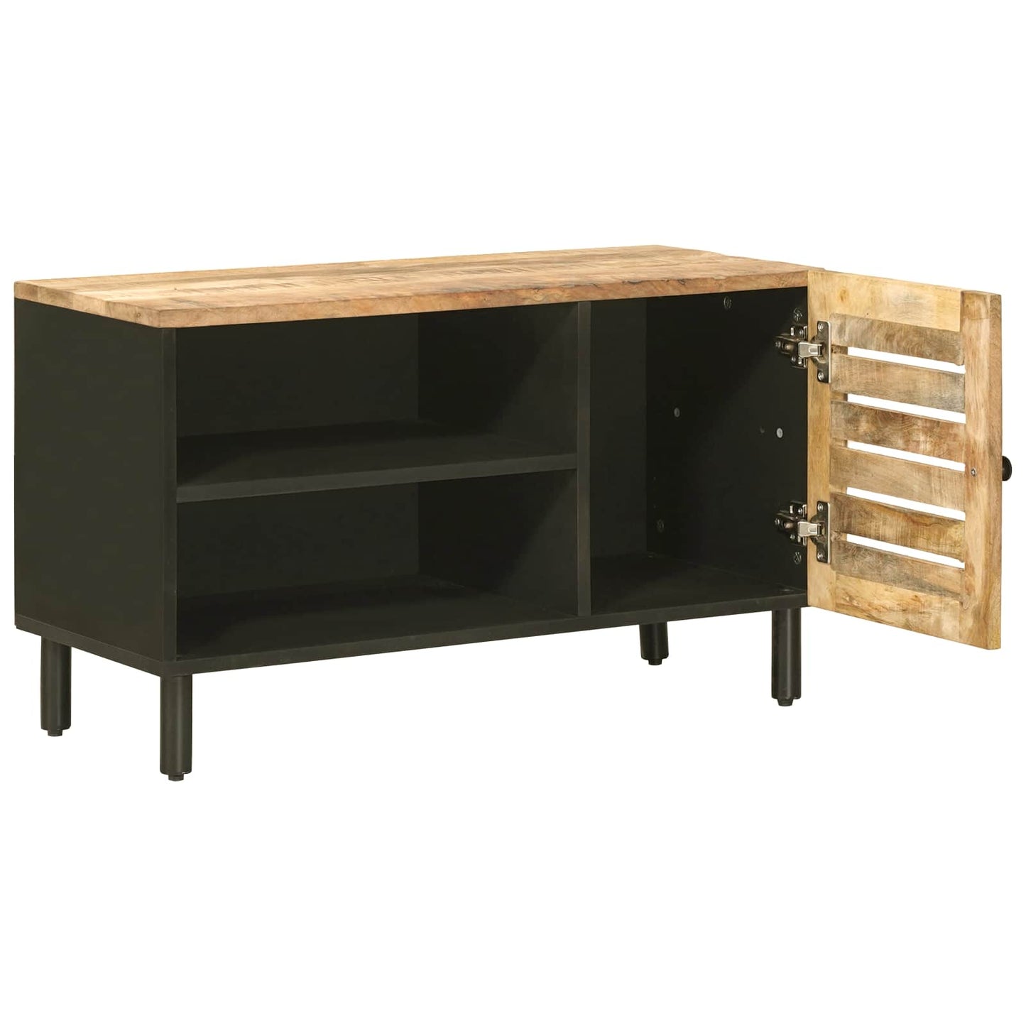 vidaXL Storage Cabinets Natural 80 x 33 x 46 cm Solid Mango Wood