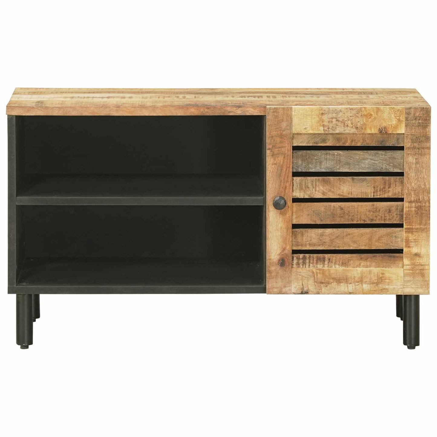 vidaXL Storage Cabinets Natural 80 x 33 x 46 cm Solid Mango Wood