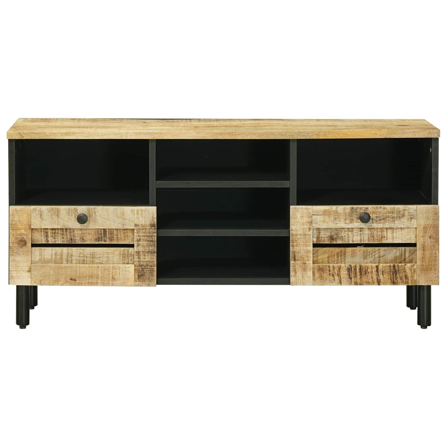 vidaXL Storage Cabinets Natural 100 x 33 x 46 cm Solid Mango Wood