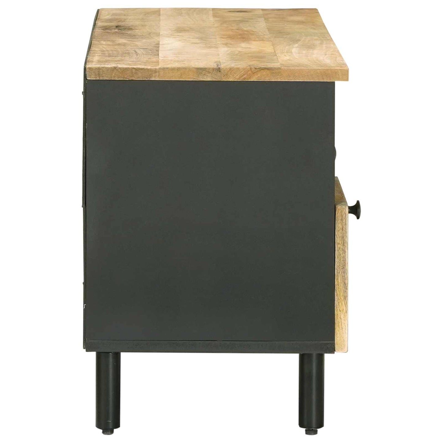vidaXL Storage Cabinets Natural 100 x 33 x 46 cm Solid Mango Wood
