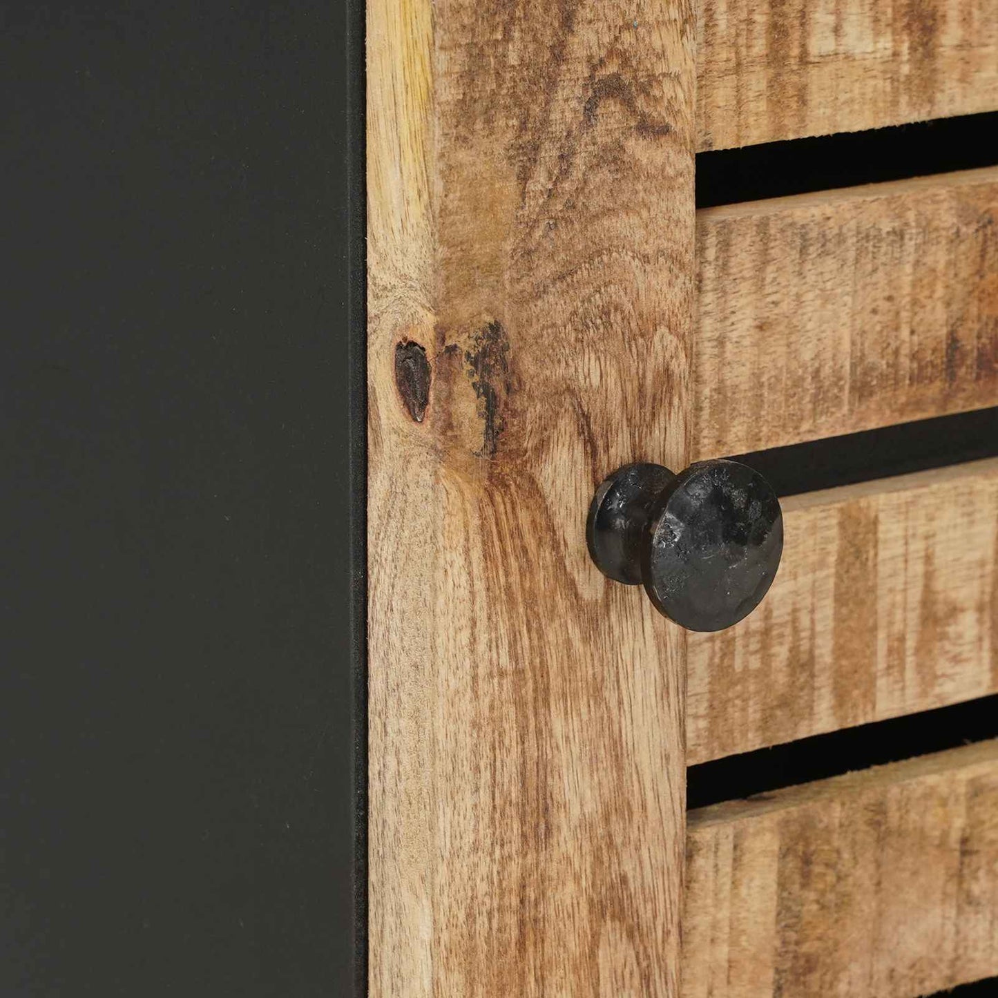 vidaXL Hanging Cabinet with Storage Brown and Black 38 x 33.5 x 48 cm