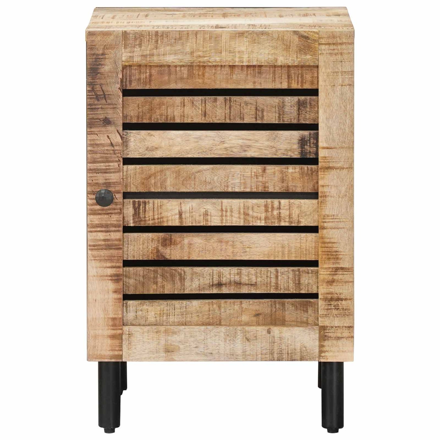 vidaXL Bathroom Cabinet with Storage Brown and Black 38 x 33.5 x 58 cm