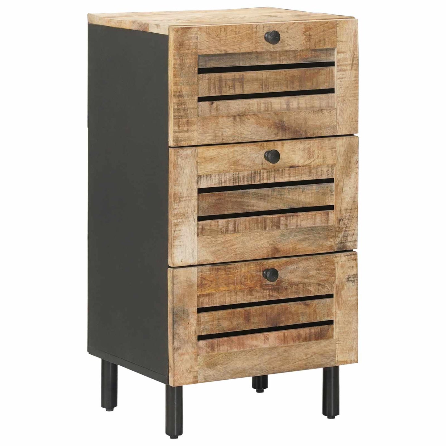 vidaXL Storage Cabinets Natural 40 x 33 x 75 cm Solid Mango Wood
