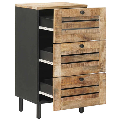 vidaXL Storage Cabinets Natural 40 x 33 x 75 cm Solid Mango Wood