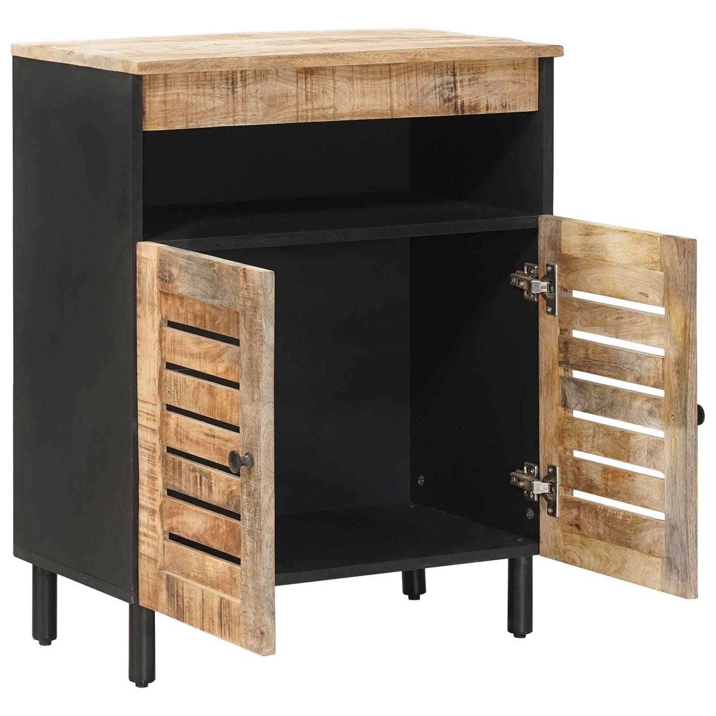 vidaXL Storage Cabinets Natural 60 x 33 x 75 cm Solid Mango Wood