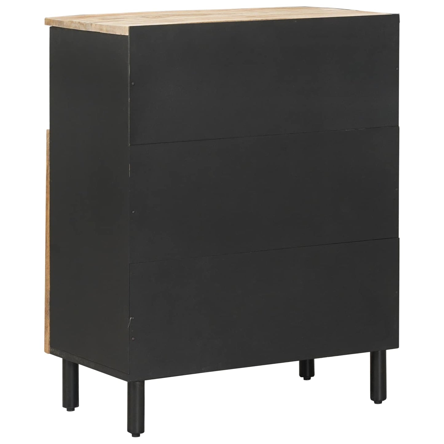 vidaXL Storage Cabinets Natural 60 x 33 x 75 cm Solid Mango Wood