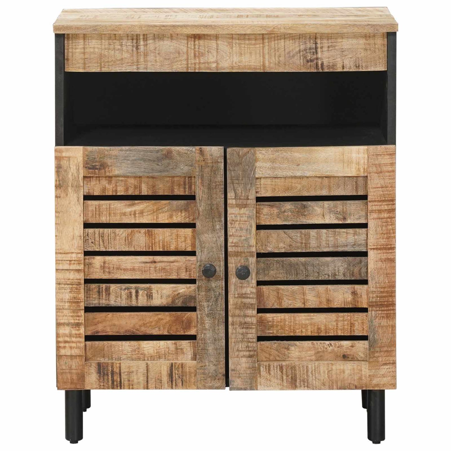 vidaXL Storage Cabinets Natural 60 x 33 x 75 cm Solid Mango Wood
