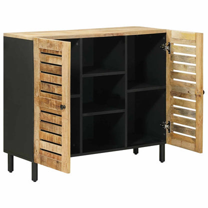 vidaXL Storage Cabinets Natural 90 x 33 x 75 cm Solid Mango Wood