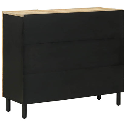 vidaXL Storage Cabinets Natural 90 x 33 x 75 cm Solid Mango Wood