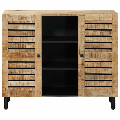 vidaXL Storage Cabinets Natural 90 x 33 x 75 cm Solid Mango Wood