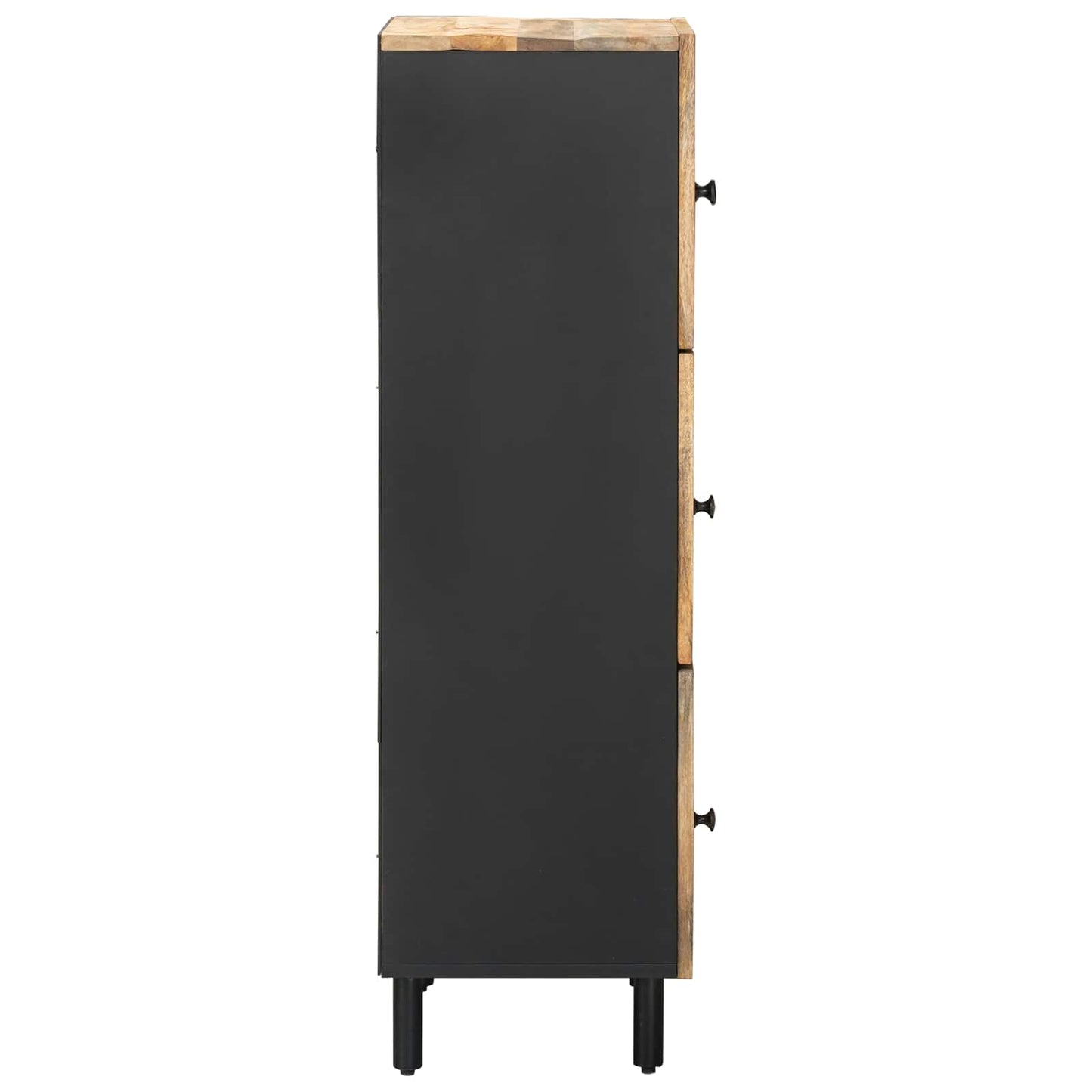 vidaXL Storage Cabinets Natural 40 x 33 x 110 cm Solid Mango Wood
