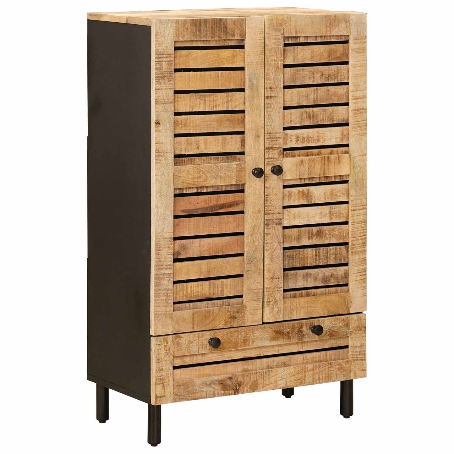 vidaXL Storage Cabinets Natural 60 x 33 x 100 cm Solid Mango Wood