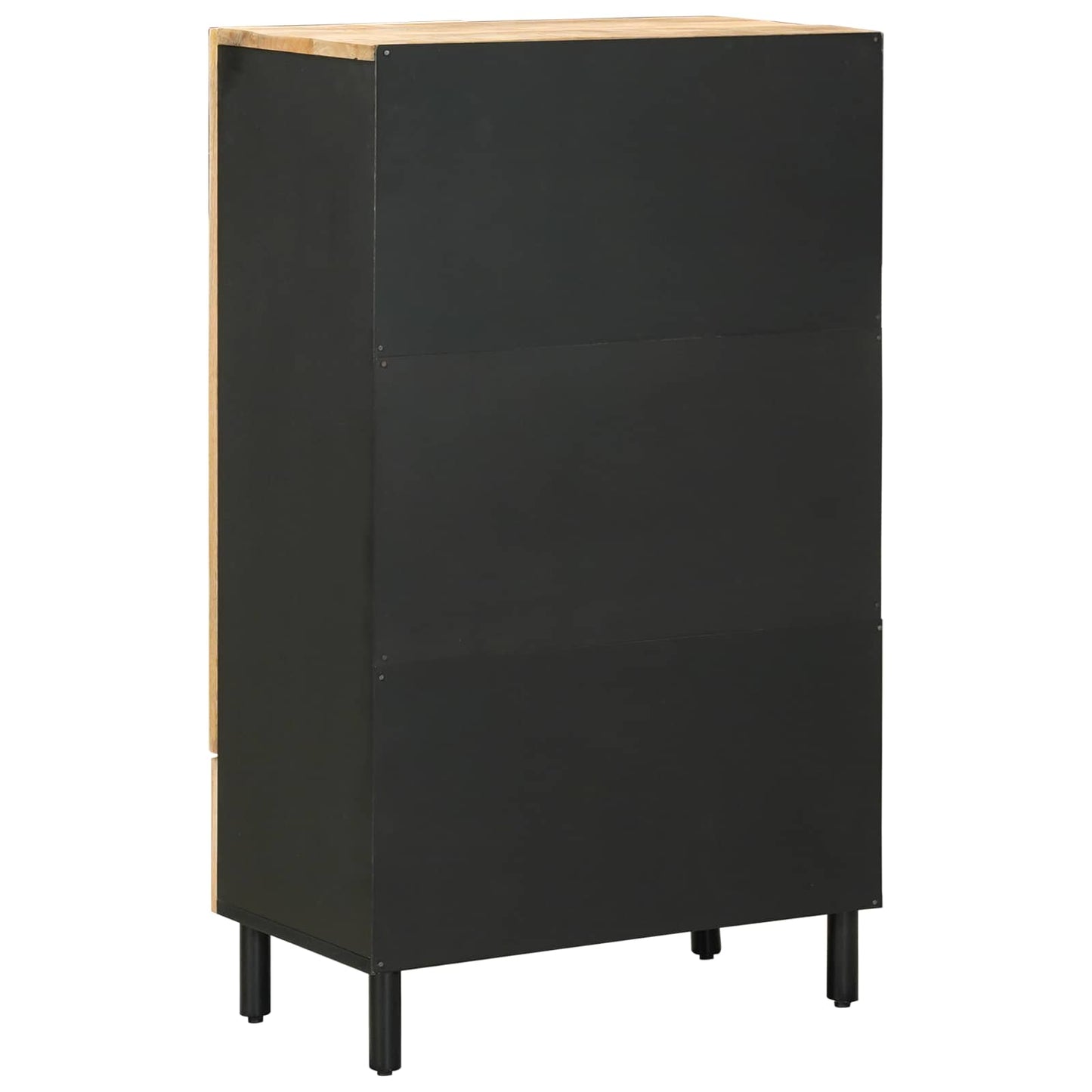 vidaXL Storage Cabinets Natural 60 x 33 x 100 cm Solid Mango Wood