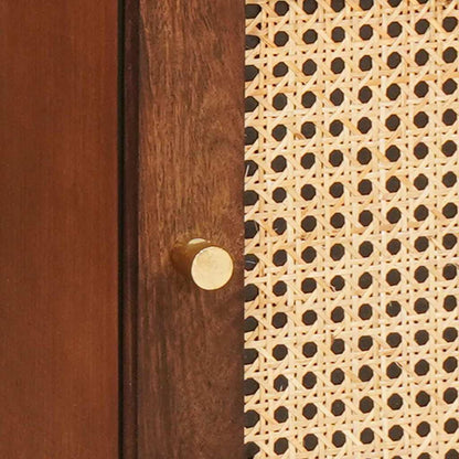 vidaXL Bedside Cabinet 2 pcs Brown 40 x 33.5 x 46 cm Solid Acacia wood