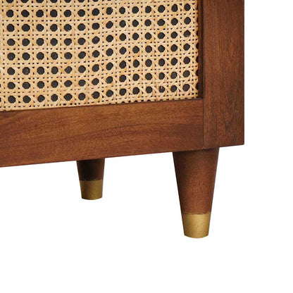 vidaXL Bedside Cabinet 2 pcs Brown 40 x 33.5 x 46 cm Solid Acacia wood