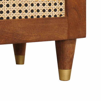 vidaXL Bedside Cabinet 2 pcs Brown 40 x 33.5 x 46 cm Solid Acacia wood