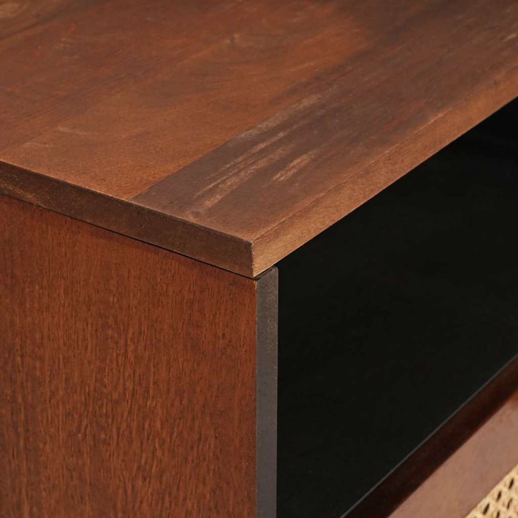 vidaXL Bedside Tables with Drawer 50 x 33 x 62 cm Solid Mango Wood