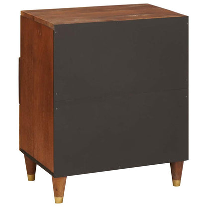 vidaXL Bedside Tables with Drawer 50 x 33 x 62 cm Solid Mango Wood