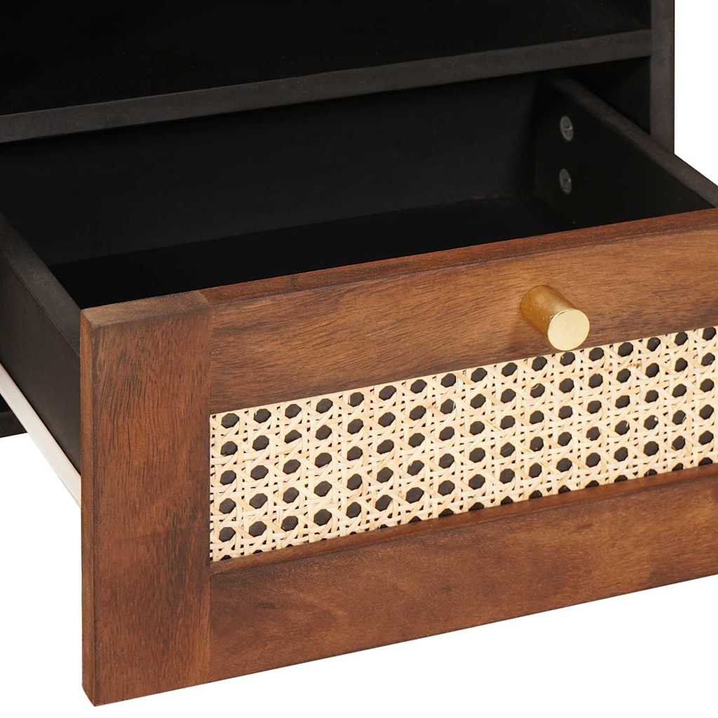 vidaXL Coffee Table with Drawer 80 x 54 x 40 cm Solid Mango Wood