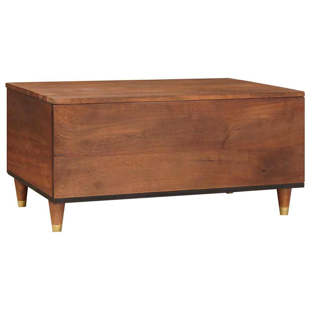 vidaXL Coffee Table with Drawer 80 x 54 x 40 cm Solid Mango Wood