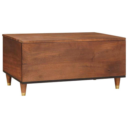 vidaXL Coffee Table with Drawer 80 x 54 x 40 cm Solid Mango Wood