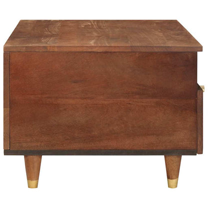 vidaXL Coffee Table with Drawer 80 x 54 x 40 cm Solid Mango Wood