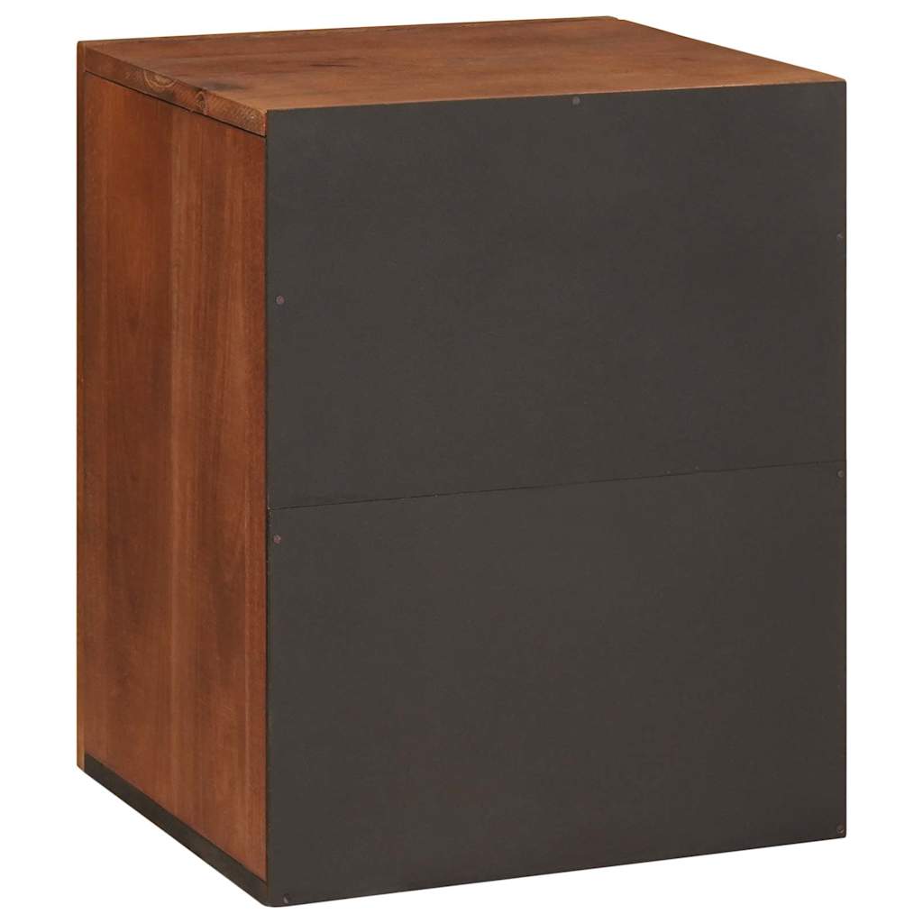 vidaXL Bathroom Cabinet Brown 38 x 33.5 x 48 cm Engineered wood
