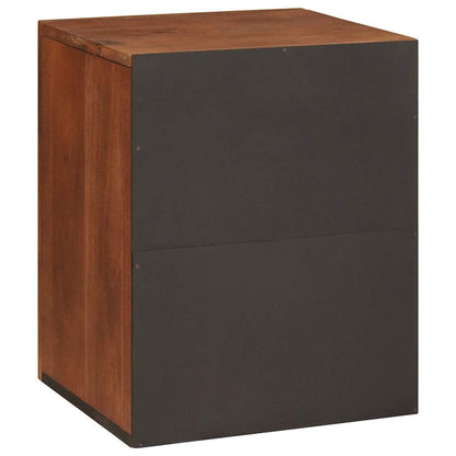 vidaXL Bathroom Cabinet Brown 38 x 33.5 x 48 cm Engineered wood