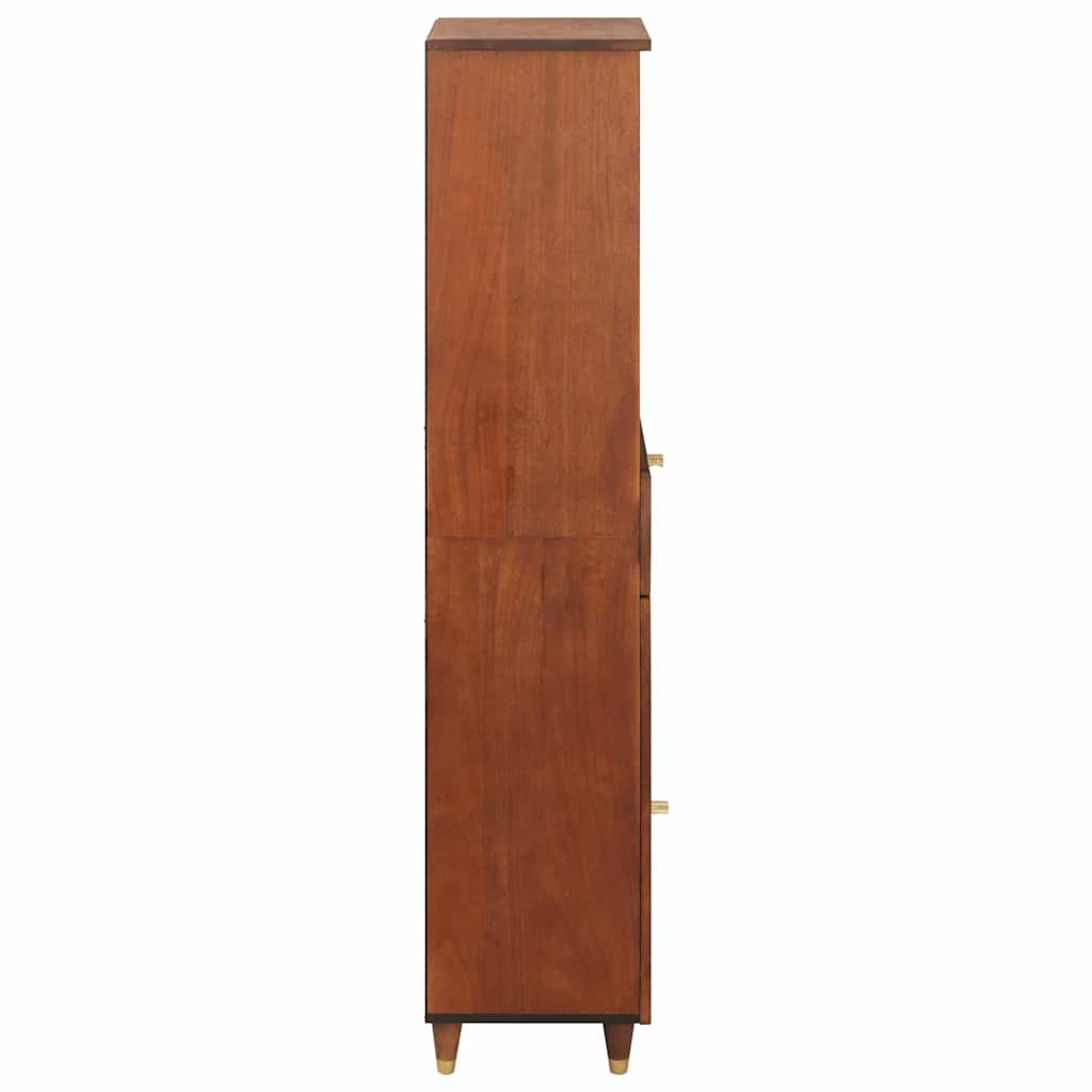 vidaXL Sideboard with Drawer Brown 38 x 33.5 x 160 cm Solid Mango Wood