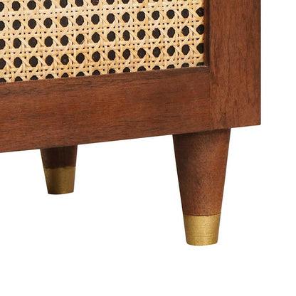 vidaXL Sideboard Brown 60 x 33.5 x 75 cm Solid Mango Wood