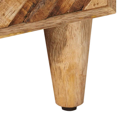 vidaXL Bedside Table 2 pcs Brown 40 x 33.5 x 46 cm Solid Mango Wood