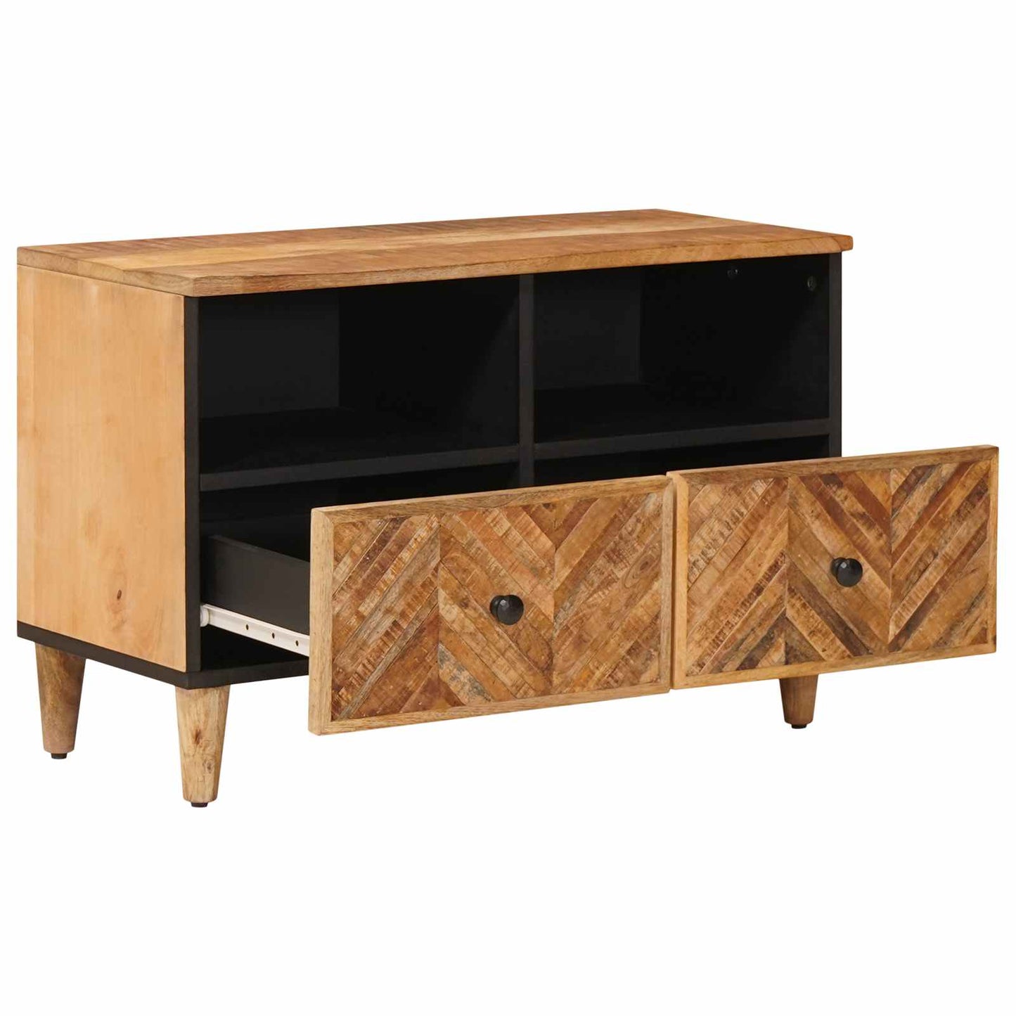 vidaXL Storage Cabinets Brown 70 x 33.5 x 46 cm Solid Mango Wood