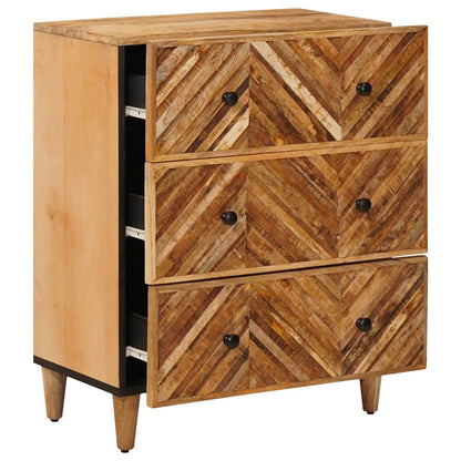vidaXL Storage Cabinets Brown 60 x 33.5 x 75 cm Solid Mango Wood