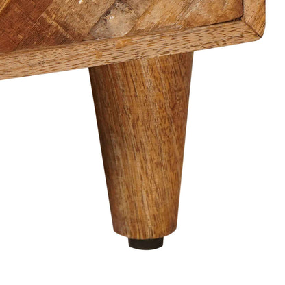 vidaXL Coffee Table Brown 80 x 50 x 40 cm Solid Mango Wood