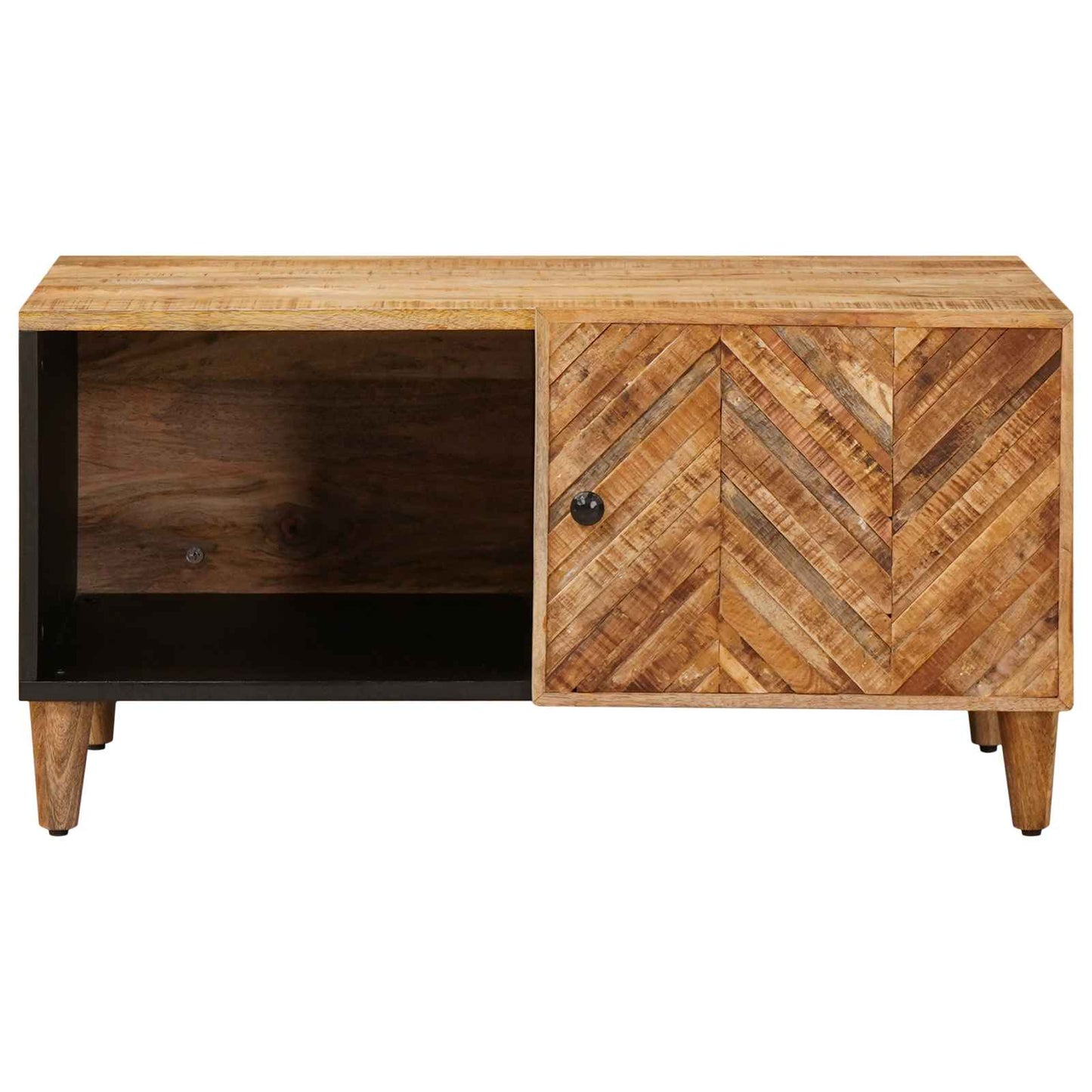vidaXL Coffee Table Brown 80 x 50 x 40 cm Solid Mango Wood