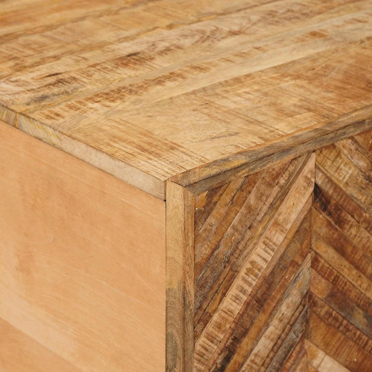 vidaXL Coffee Table Brown 80 x 50 x 40 cm Solid Mango Wood
