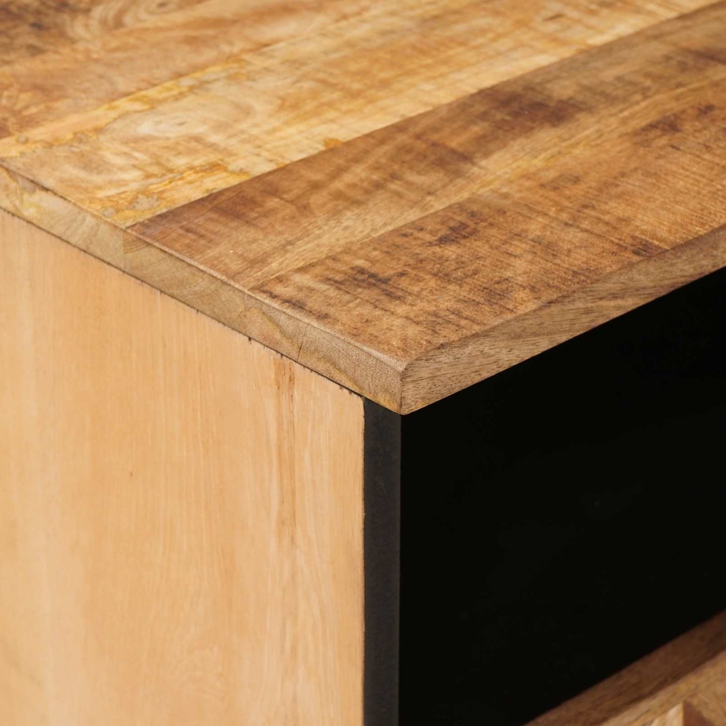 vidaXL Bedside Table Brown 50 x 33 x 60 cm Solid Mango Wood