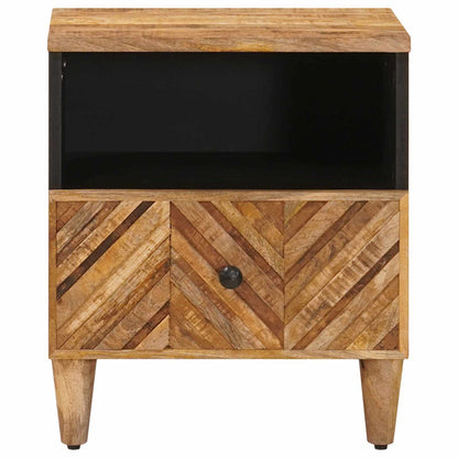 vidaXL Bedside Table Brown 50 x 33 x 60 cm Solid Mango Wood