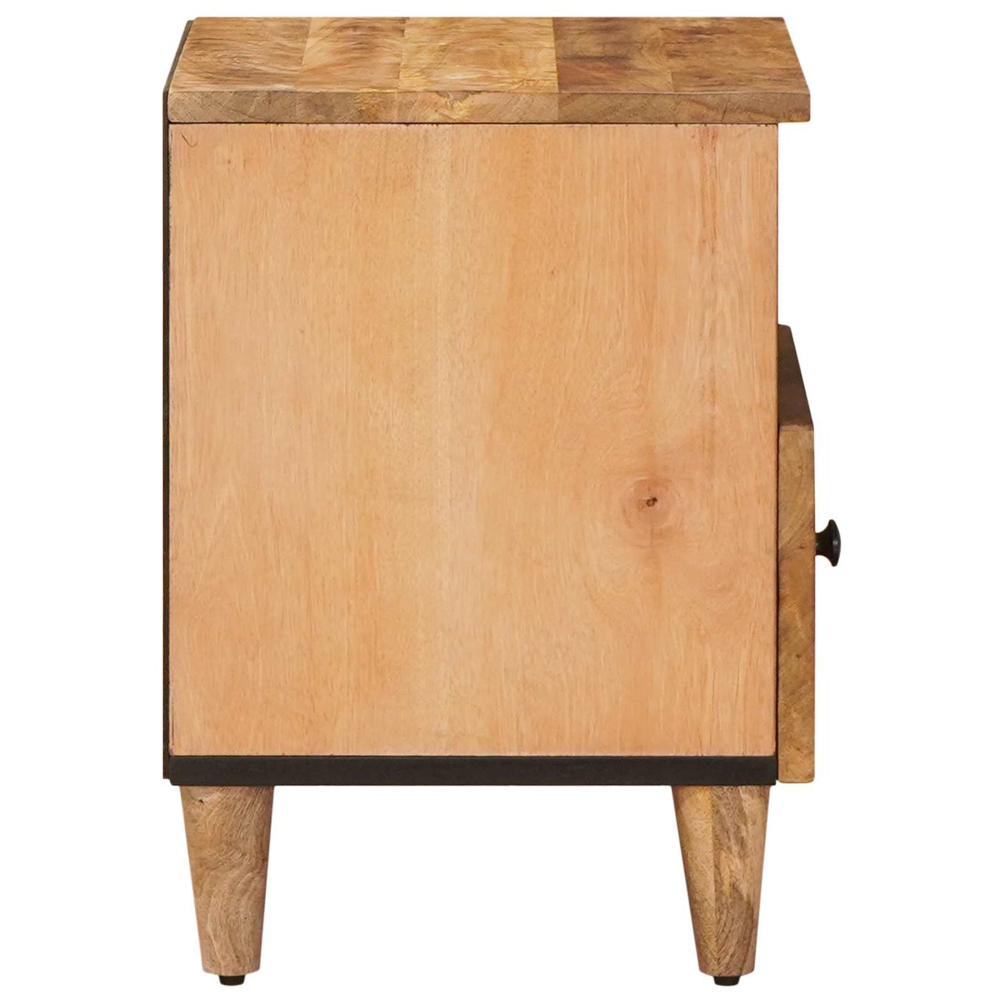 vidaXL Bedside Table 2 pcs Brown 50 x 33 x 60 cm Solid Mango Wood