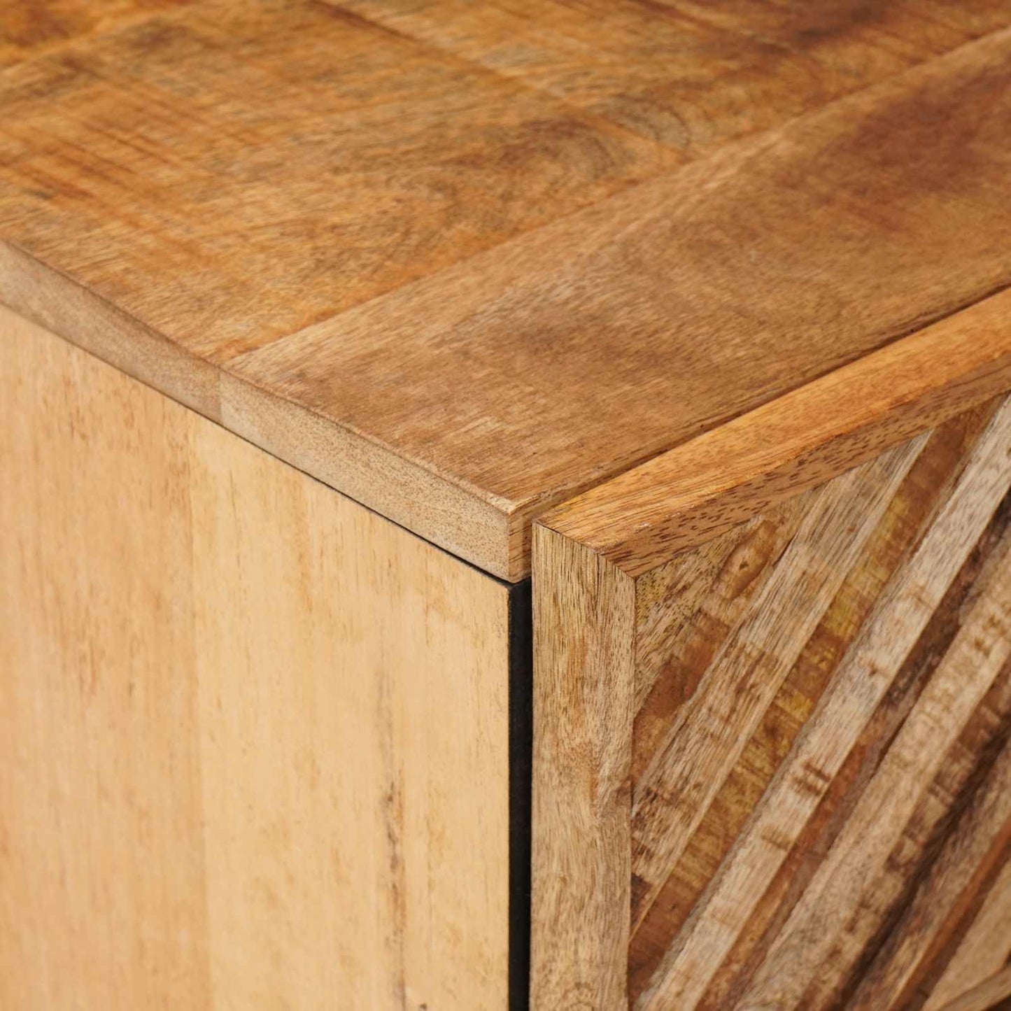 vidaXL Bedside Table Brown 50 x 33 x 60 cm Solid Mango Wood