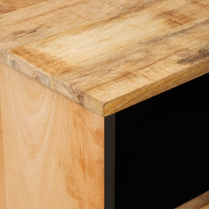 vidaXL Bedside Table Brown 50 x 33 x 60 cm Solid Mango Wood
