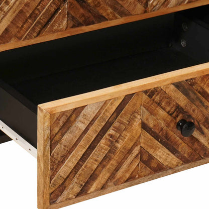 vidaXL Bedside Table Brown 50 x 33 x 60 cm Solid Mango Wood